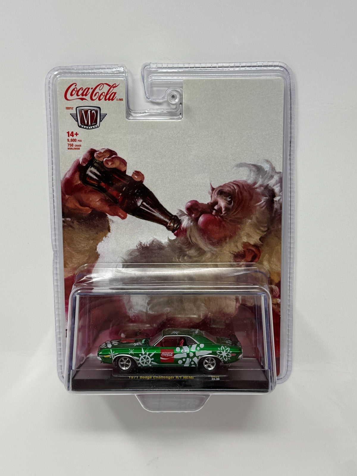 M2 Machines Coca-Cola 1971 Dodge Challenger R/T Hemi 1:64 Diecast