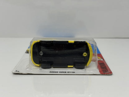 Hot Wheels Then and Now Dodge Viper RT-10 Yellow 1:64 Diecast