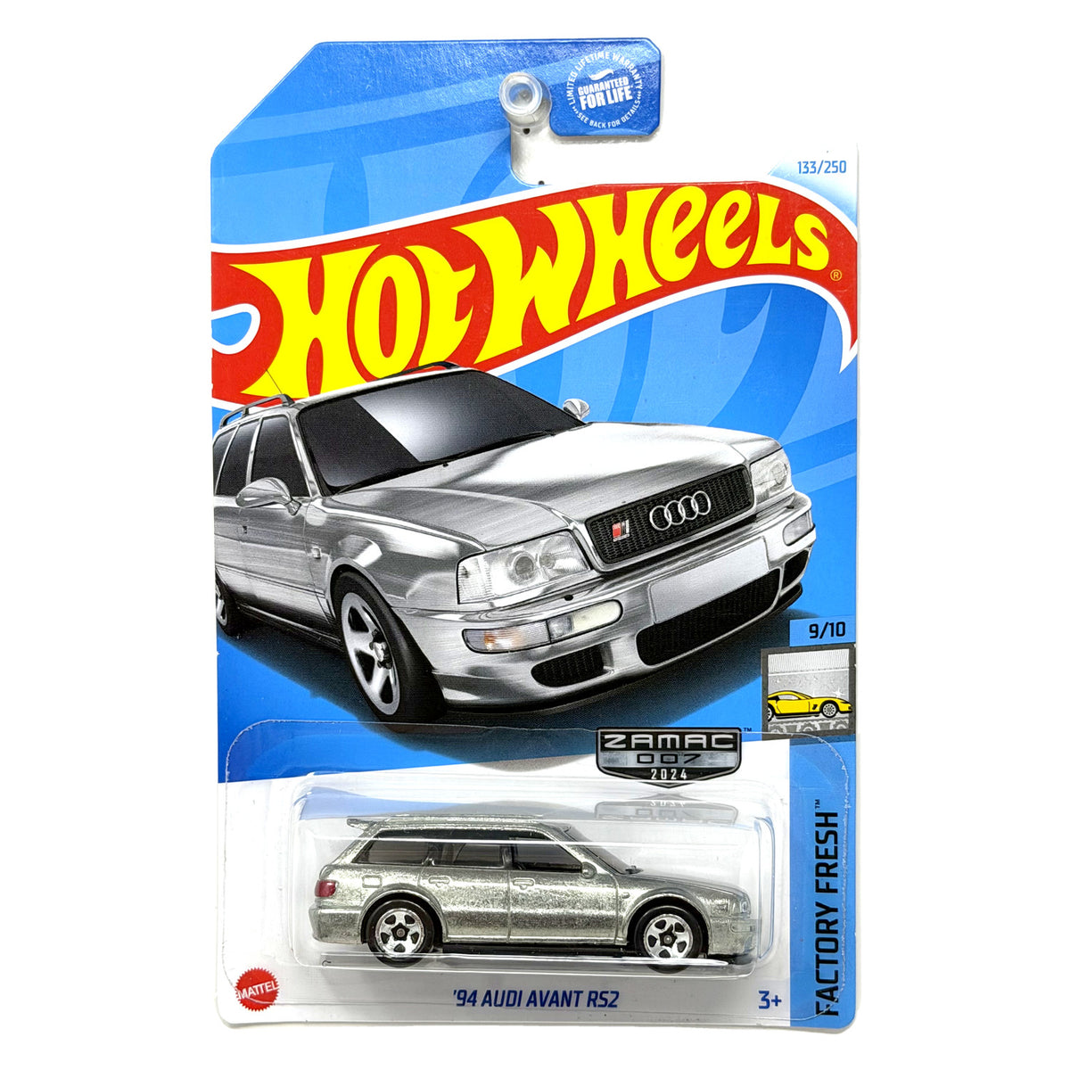 Hot Wheels ZAMAC Factory Fresh 1994 Audi Avant RS2 1:64 Diecast