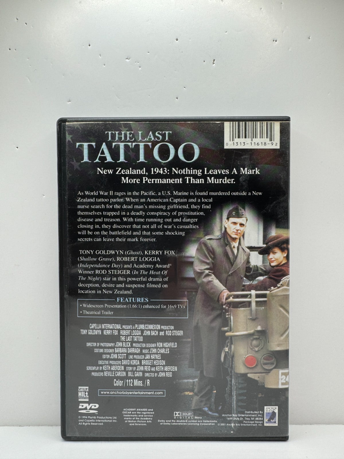 The Last Tattoo (DVD) Tony Goldwyn Crime