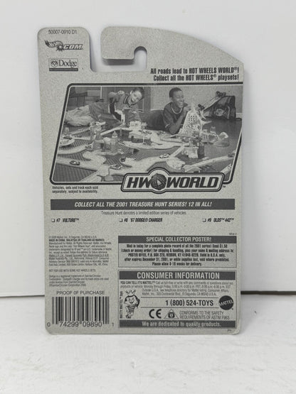 Hot Wheels 2001 Treasure Hunt Series 1967 Dodge Charger 1:64 Diecast Real Riders