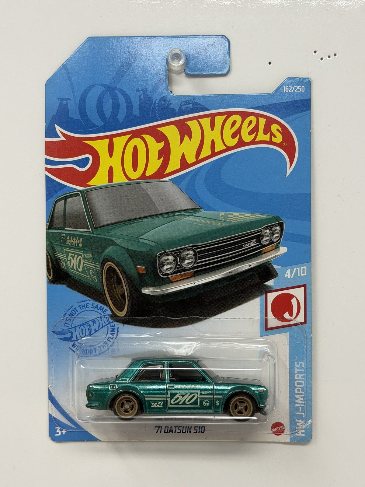 Hot Wheels Super Treasure Hunt 1971 Datsun 510 HW J-Imports 1:64 Diecast STH