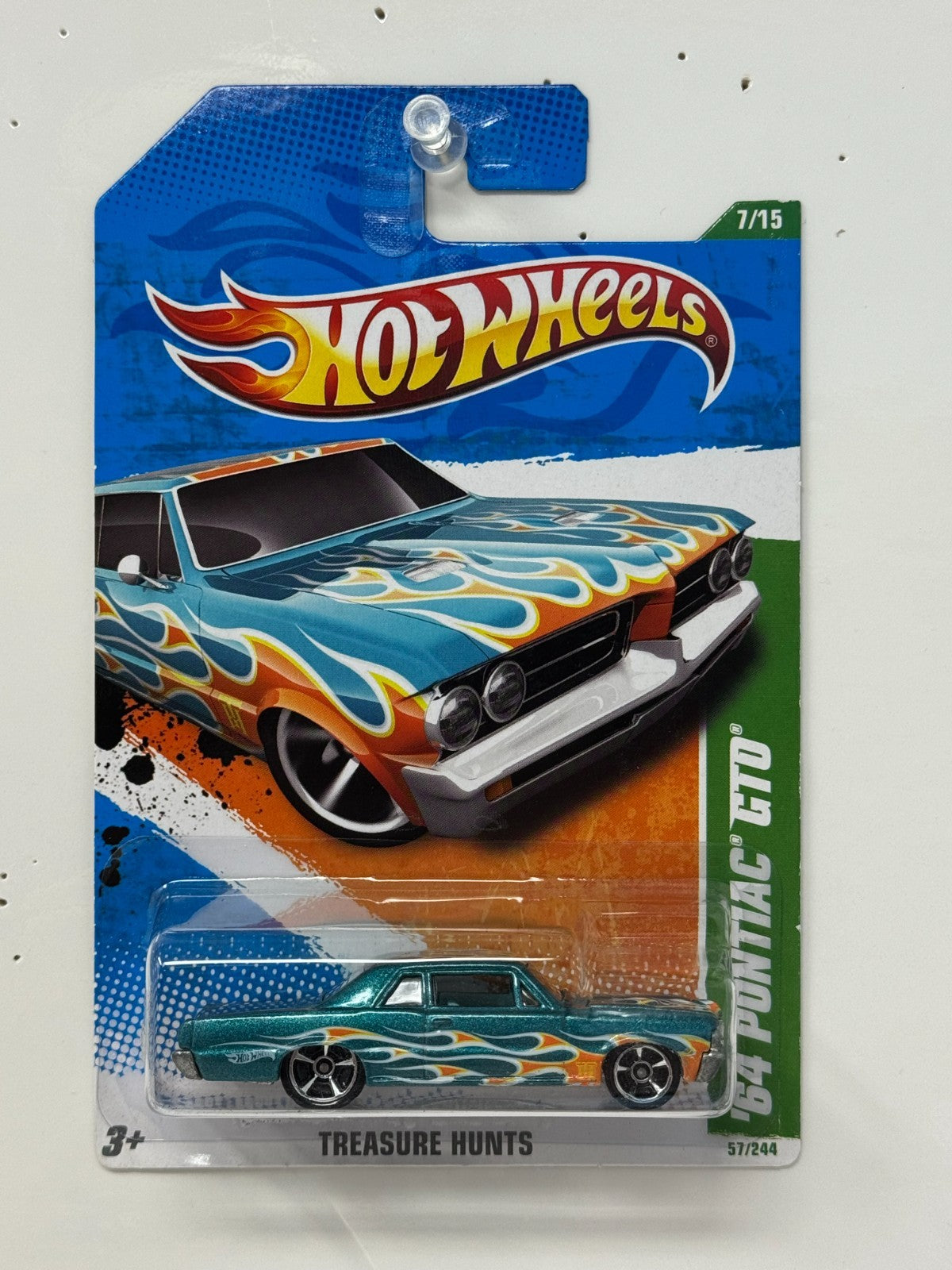 Hot Wheels Treasure Hunt 1964 Pontiac GTO 1:64 Diecast
