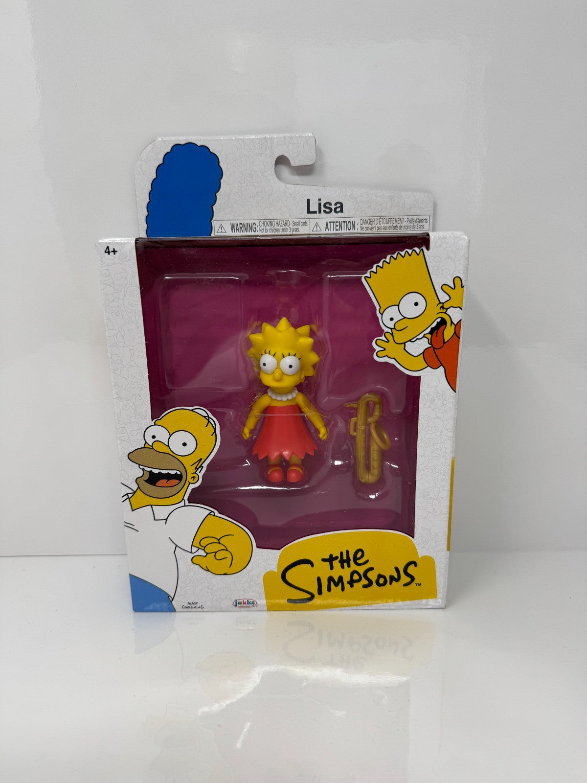 Jakks Pacific The Simpsons Lisa Simpson with Saxophone Action Figure