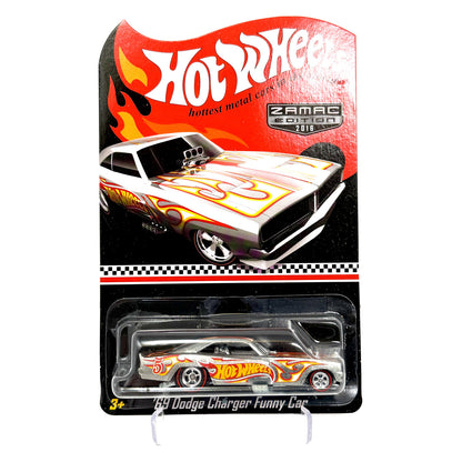 Hot Wheels Zamac Edition 1969 Dodge Charger Funny Car Walmart 1:64 Diecast