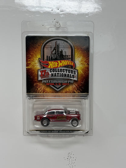 Hot Wheels 2017 Collectors Nationals 1955 Chevy Bel Air Gasser 1:64 Diecast