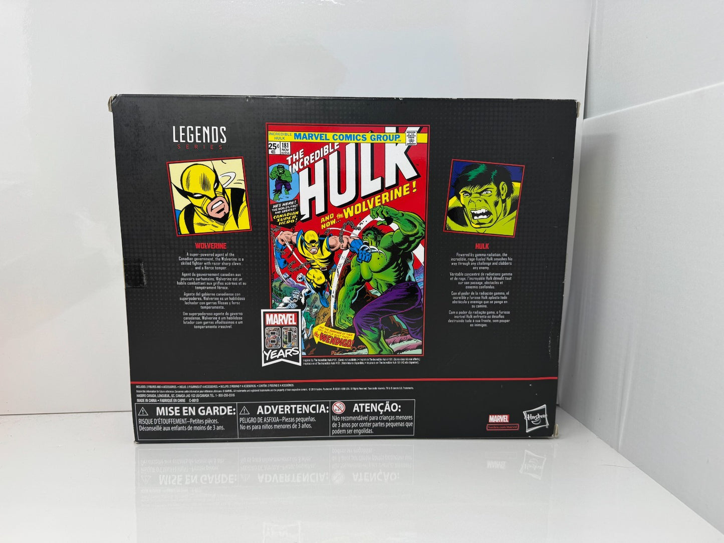 Marvel Legends Marvel 80 Years Wolverine & Hulk Action Figure 2-Pack