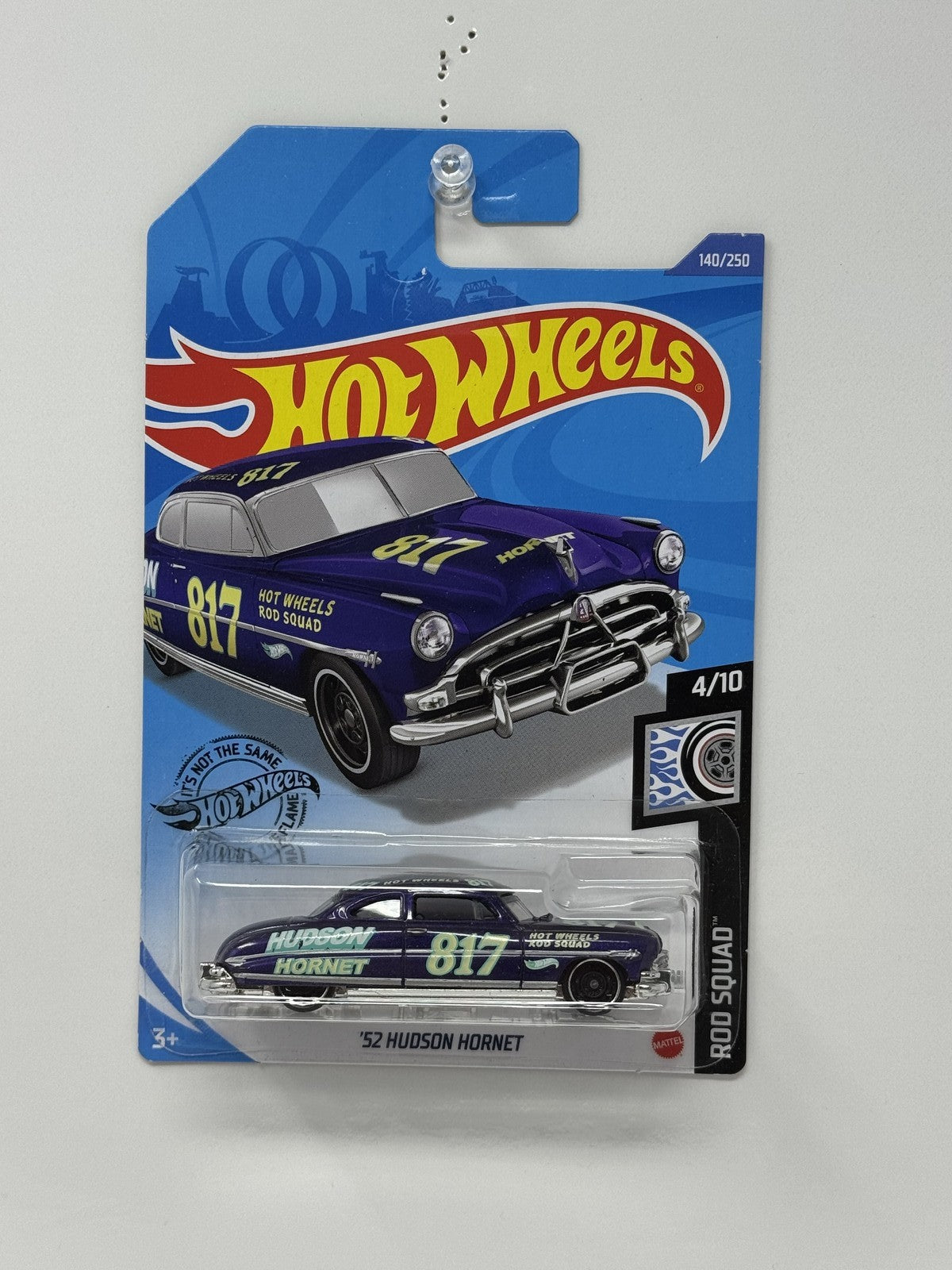 Hot Wheels Rod Squad 1952 Hudson Hornet 1:64 Diecast Purple