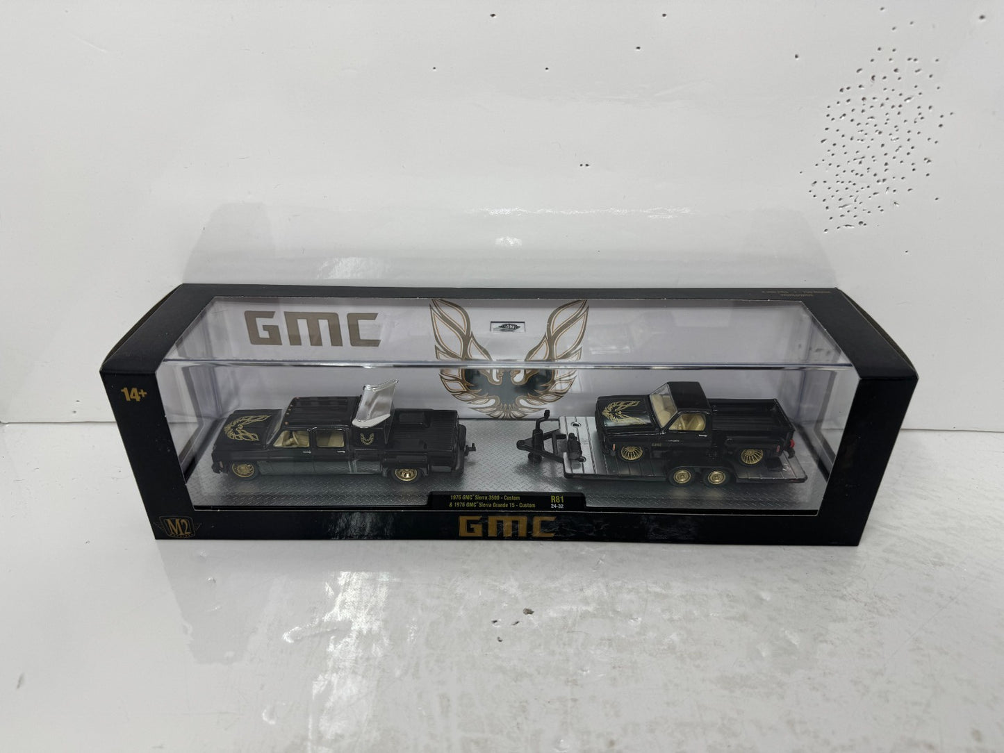 M2 Machines Trans Am  1976 GMC Sierra Grande 15 & GMC Sierra 3500 1:64 Diecast