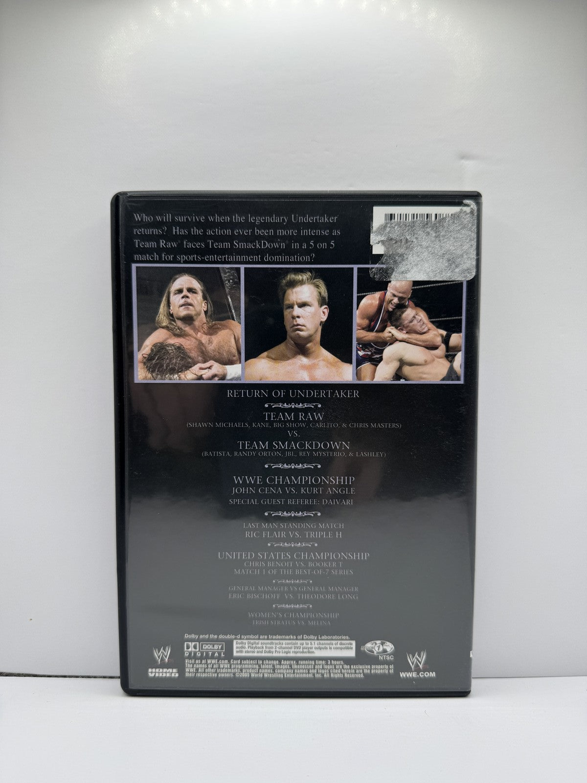WWE Survivor Series 2005 (DVD) WWE Wrestling