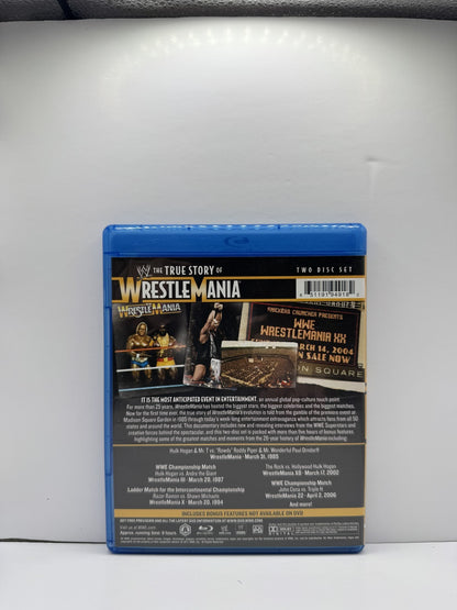 True Story of WrestleMania (Blu-ray) WWE Wrestling
