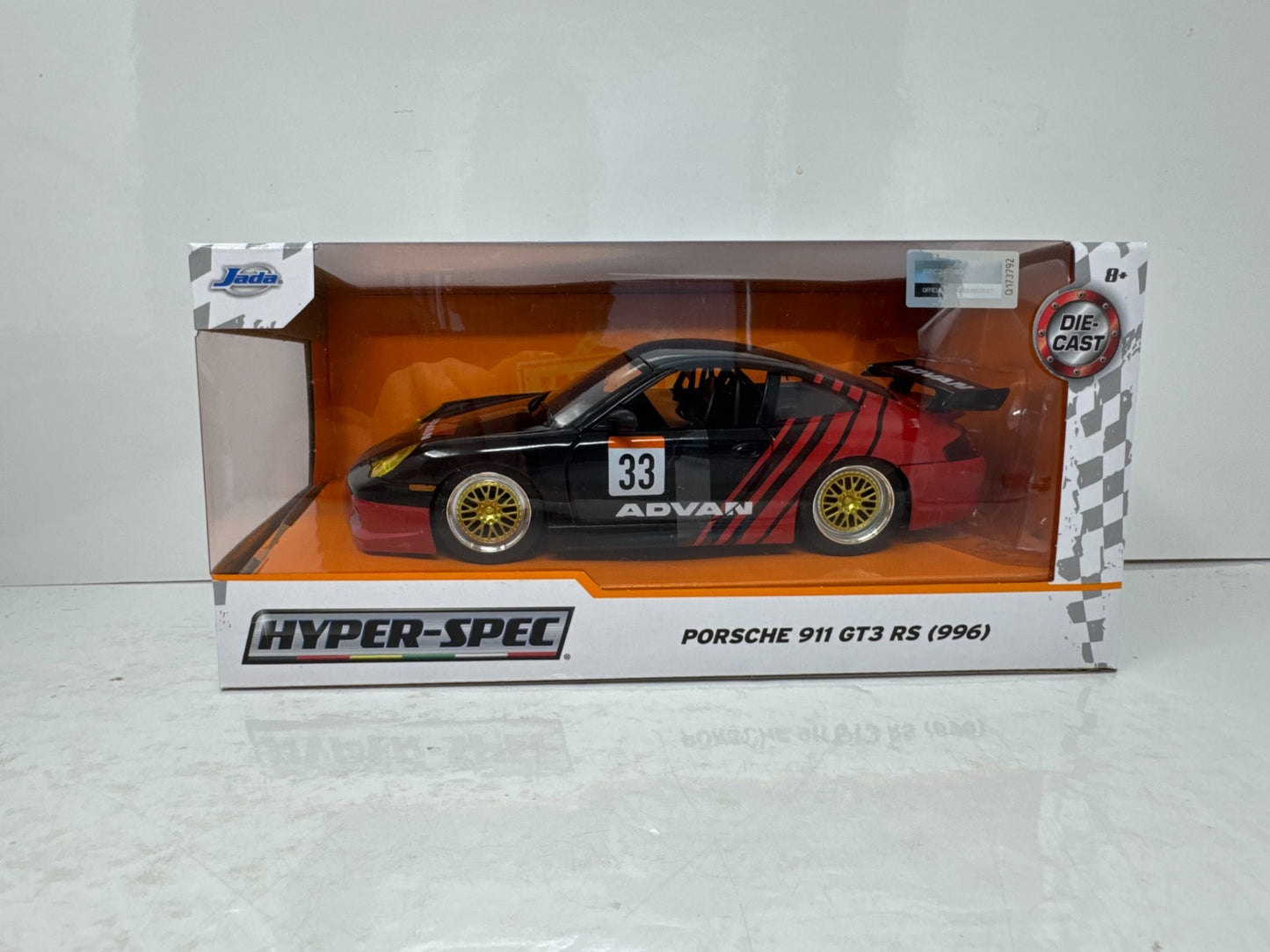 Jada Hyper-Spec Porsche 911 GT3 RS (997) 1:24 Diecast