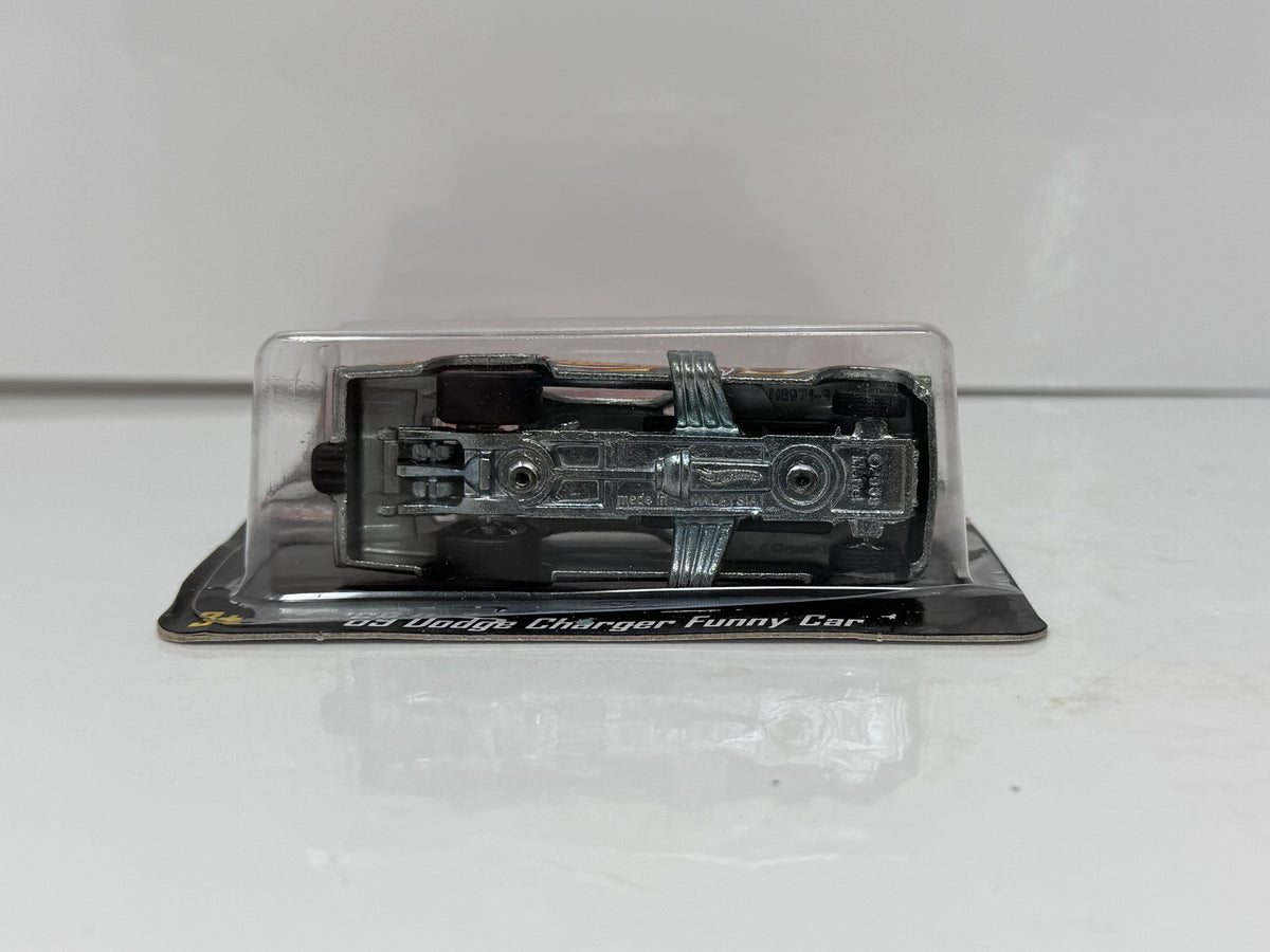 Hot Wheels Zamac Edition 1969 Dodge Charger Funny Car Walmart 1:64 Diecast