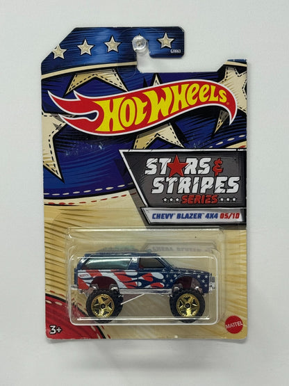 Hot Wheels Stars & Stripes 1985 Chevy Blazer 4x4 1:64 Diecast