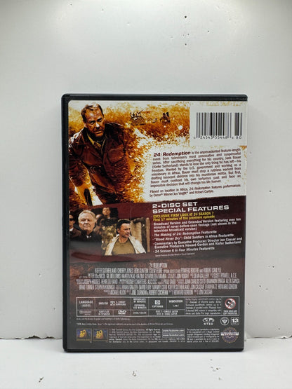 24 Redemption (DVD) Kiefer Sutherland Action