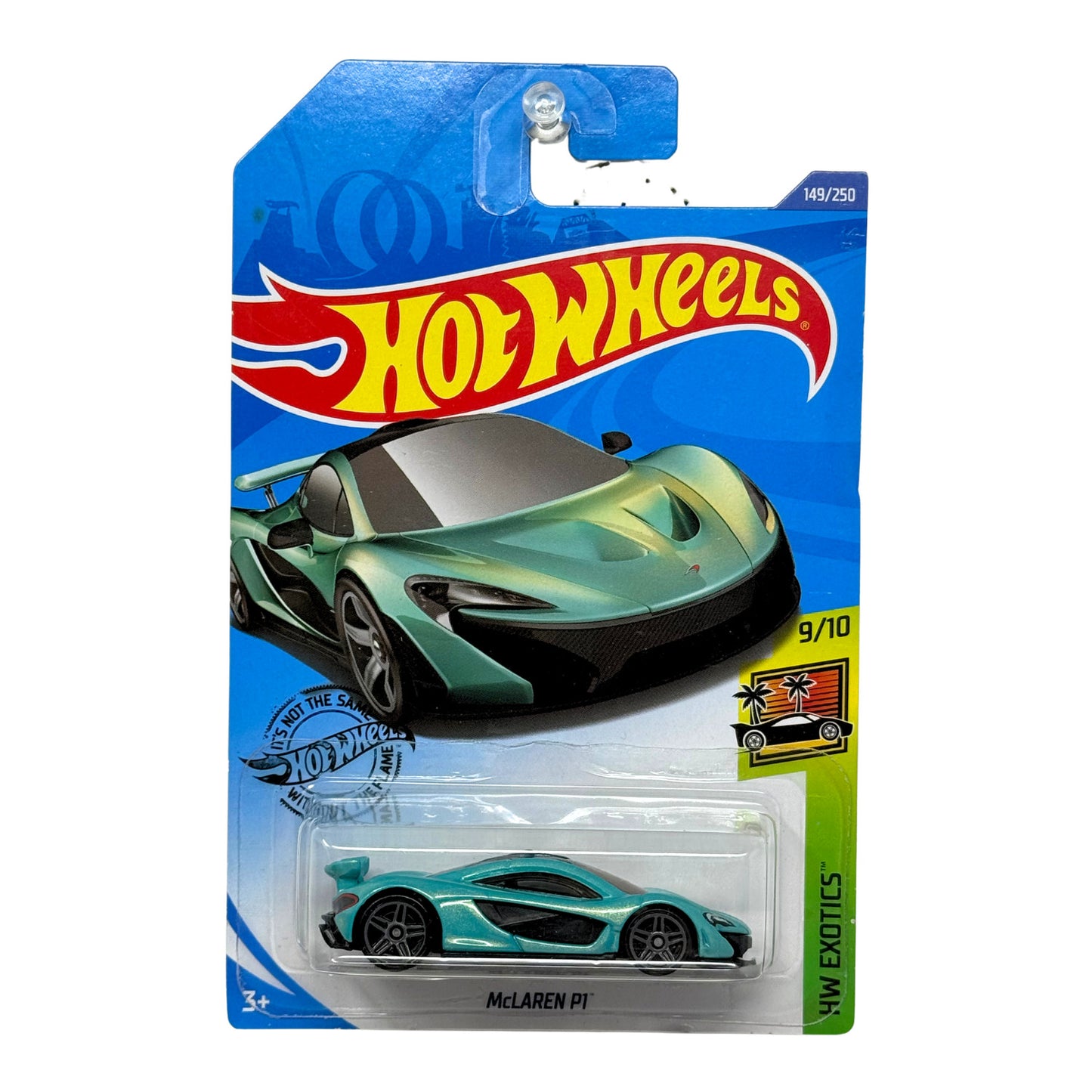 Hot Wheels Exotics McLaren P1 1:64 Diecast Aqua