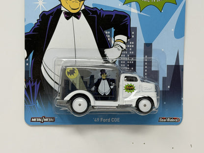 Hot Wheels Batman Classic TV Series 1949 Ford COE 1:64 Diecast Real Riders