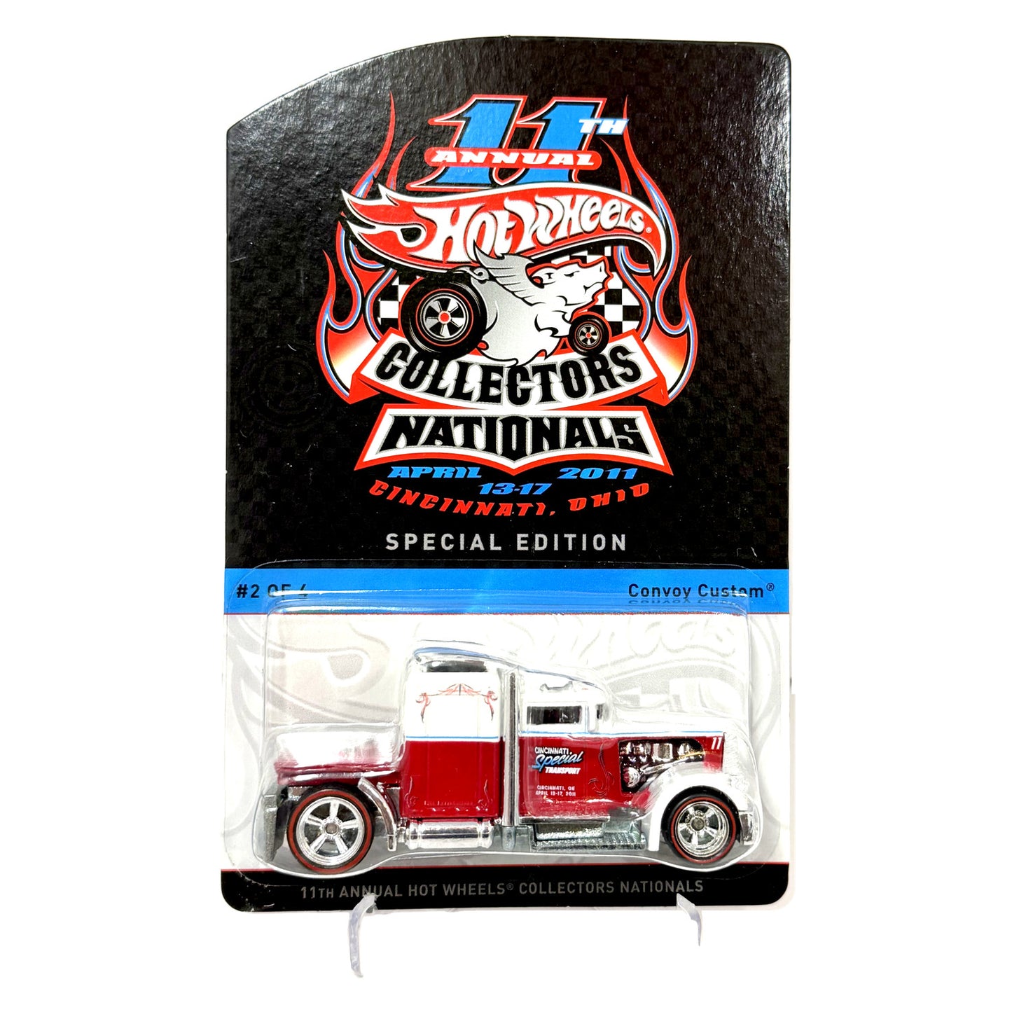 Hot Wheels 2011 11th Collectors Nationals Convoy Custom 1:64 Diecast 1683/2700
