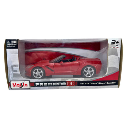 Maisto Premiere DC 2014 Chevrolet Stingray Convertible 1:24 Diecast