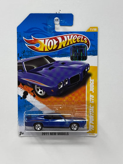 Hot Wheels New Models 1970 Pontiac GTO Judge 1:64 Diecast Factory Sealed