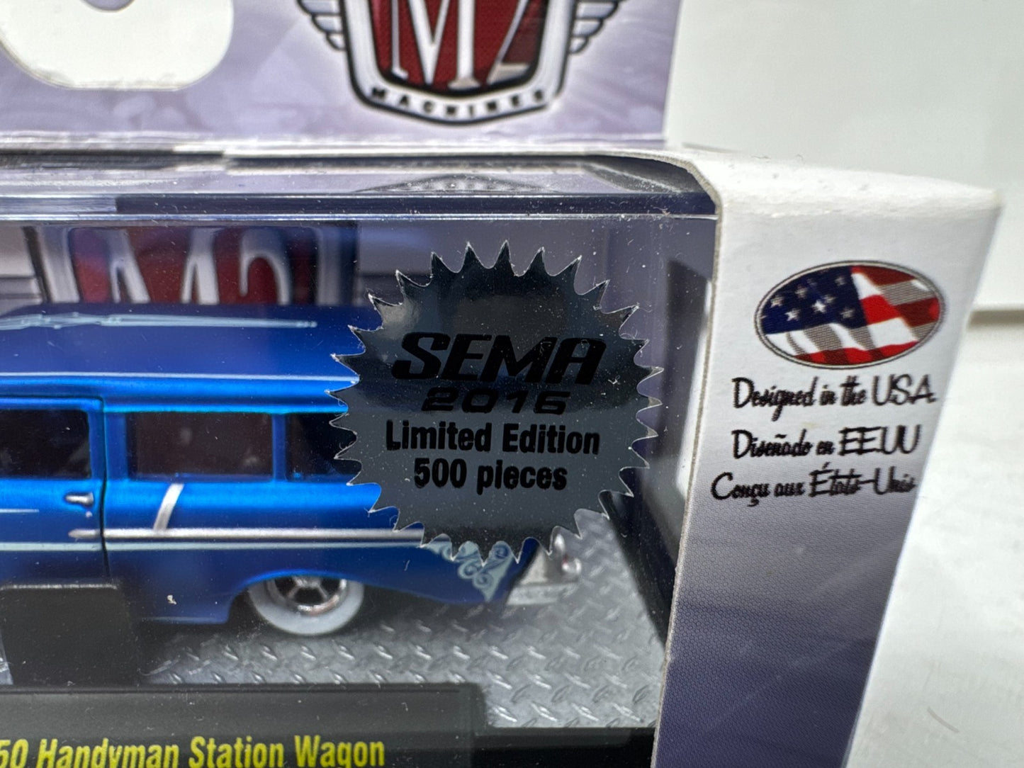 M2 Machines Auto-Thentics 1957 Chevy 150 Handyman Wagon SEMA 1:64 Diecast
