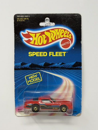 Hot Wheels Speed Fleet 1982 Chevrolet Camaro Z28 1:64 Diecast Red