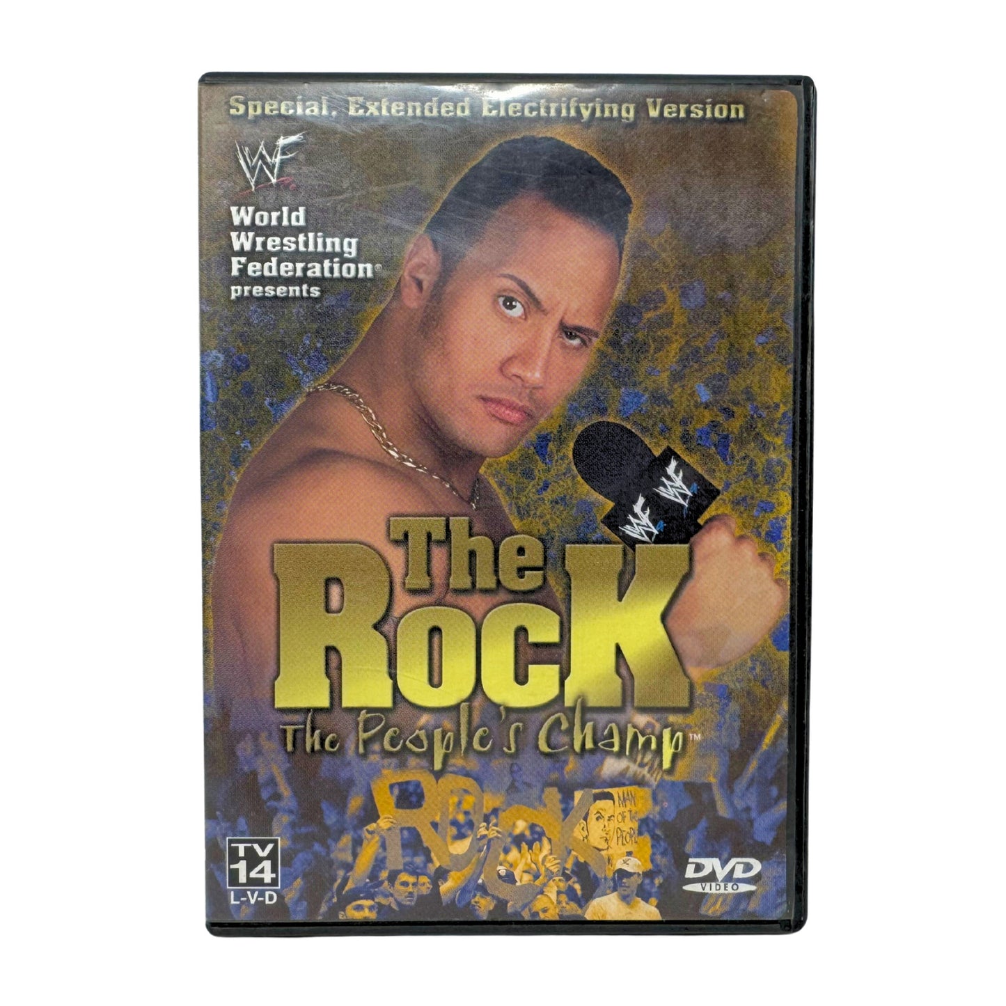 WWF: The Rock: The People's Champ (DVD) Wrestling Good Condition!!!