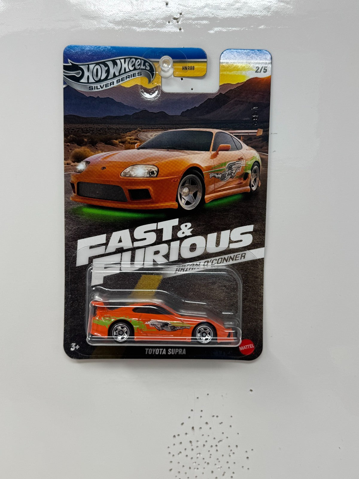 Hot Wheels Silver Series Fast & Furious Toyota Supra Brian O’Conner 1:64 Diecast