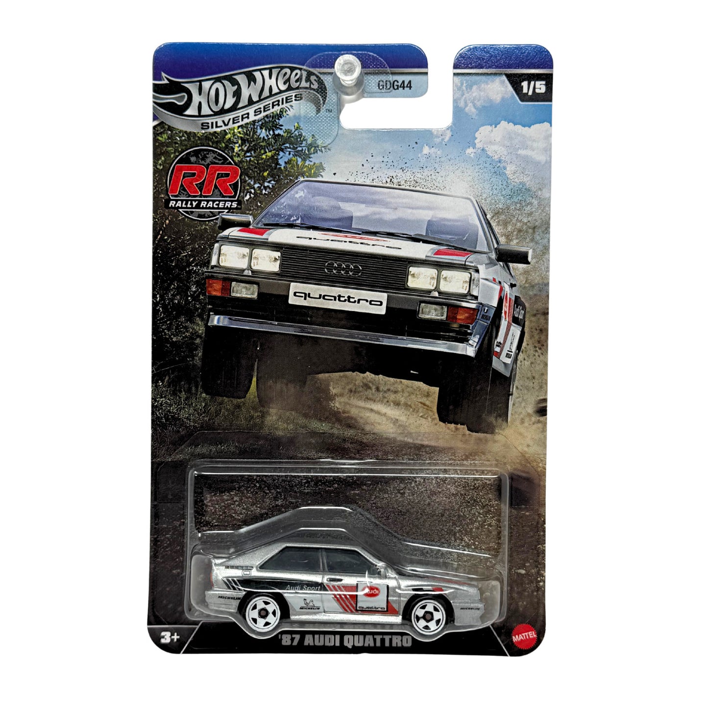 Hot Wheels Rally Racers 1987 Audi Quattro 1:64 Diecast