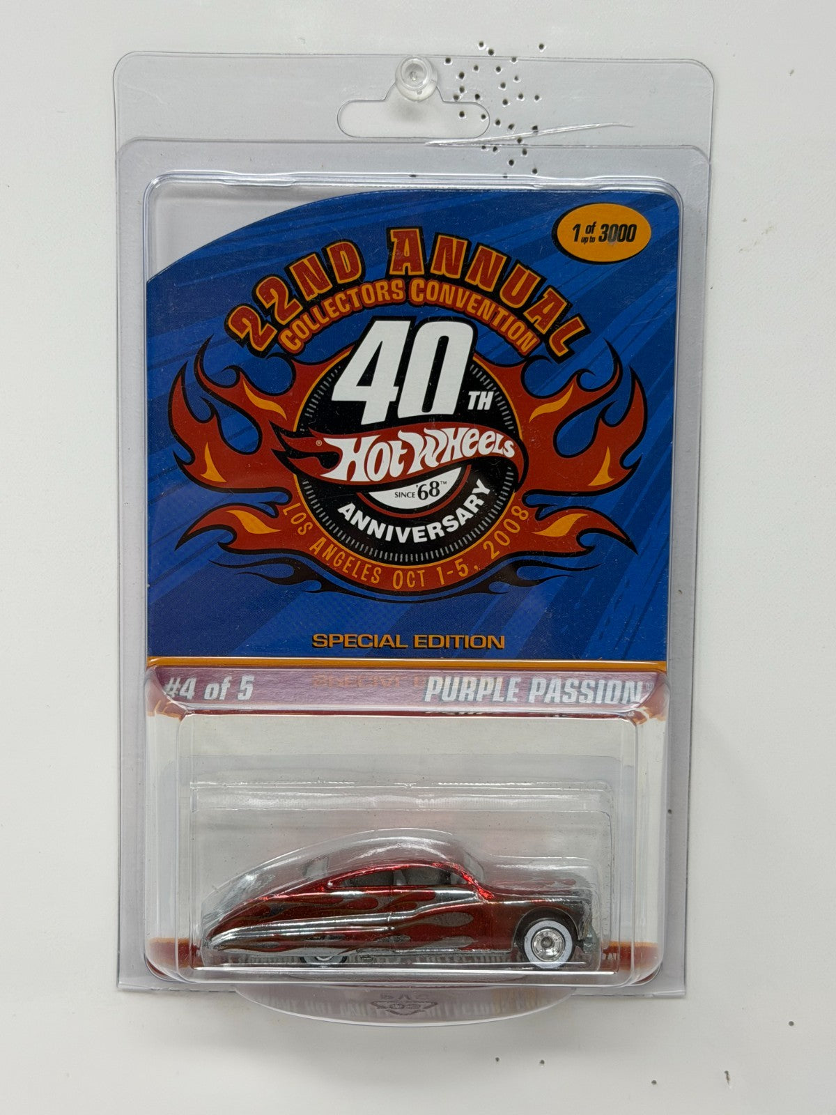 Hot Wheels 2008 22nd Annual Collectors Convention Purple Passion 1:64 Diecast
