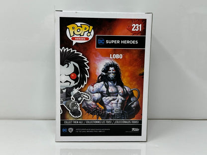 Funko Pop! Heroes DC Super Heroes #231 Lobo PX Previews Vinyl Figure