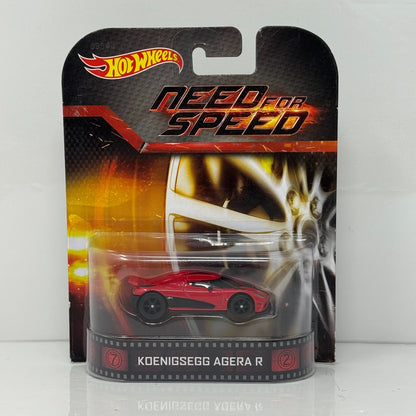 Hot Wheels Retro Entertainment Need For Speed Koenigsegg Agera R 1:64 Diecast