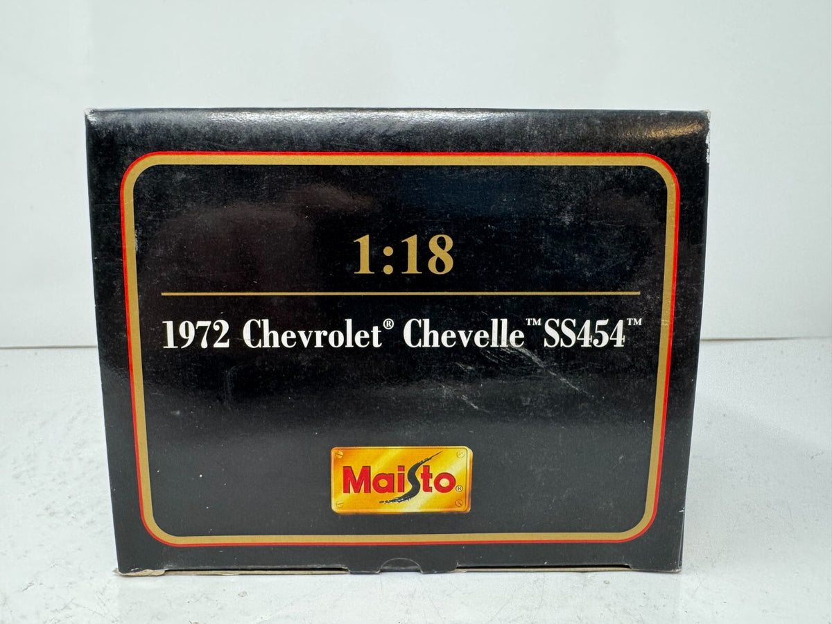 Maisto 1972 Chevrolet Chevelle SS454 Special Edition 1:18 Diecast