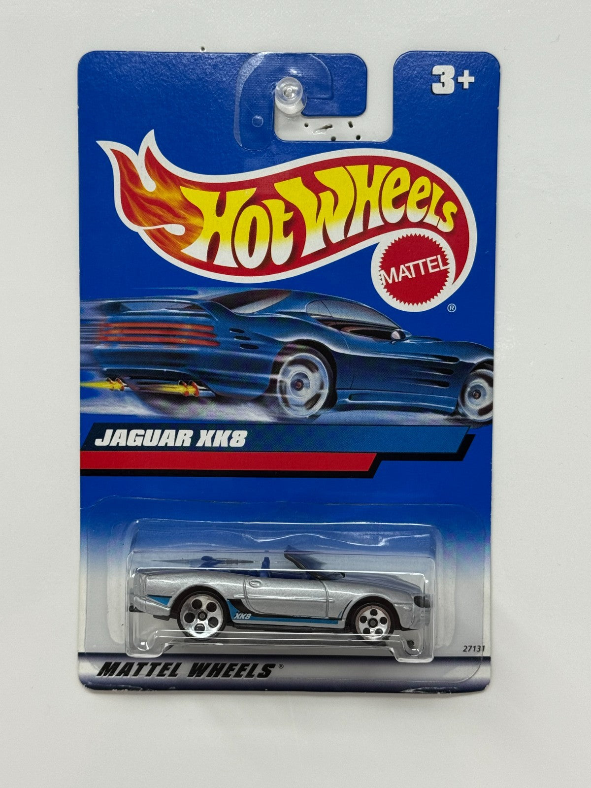 Hot Wheels Jaguar XK8 1:64 Diecast Silver