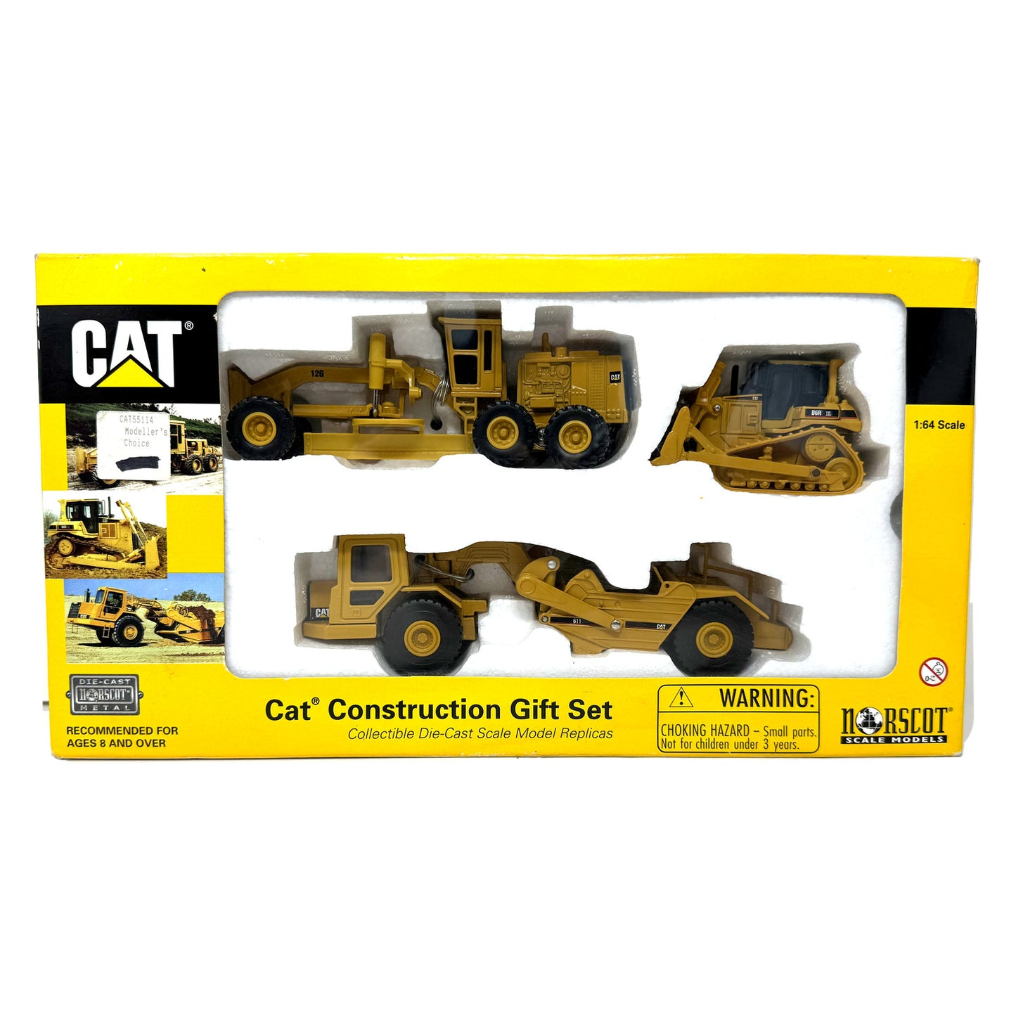 Norscot CAT Construction Gift Set 1:64 Scale Diecast