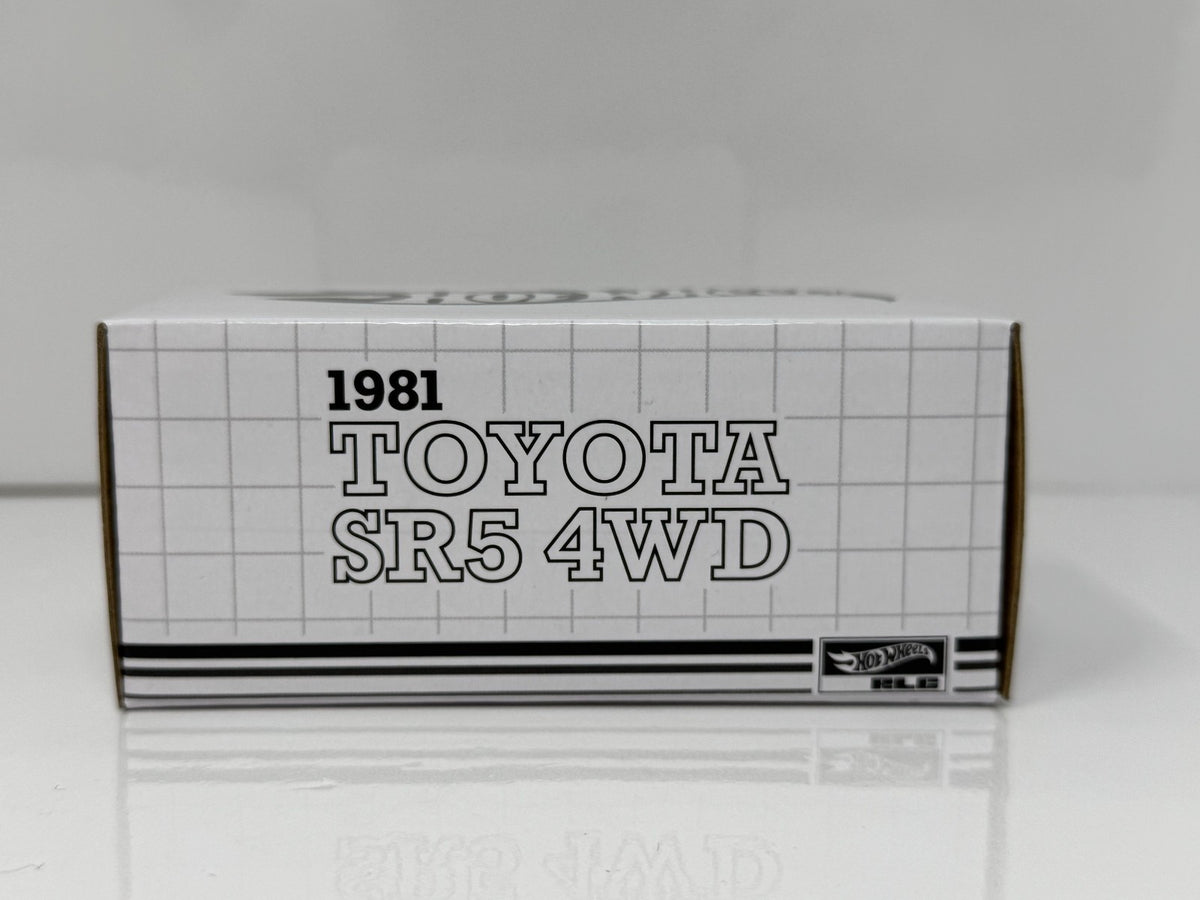Hot Wheels RLC Red Line Club 1981 Toyota SR5 4WD 1:64 Diecast