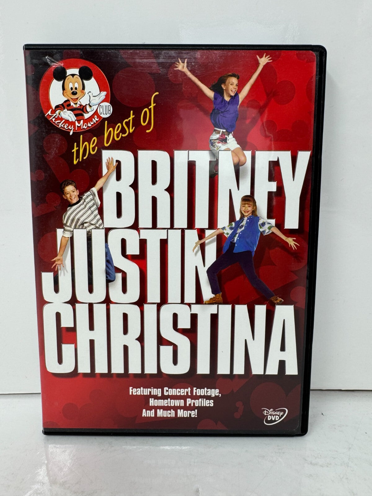 Mickey Mouse Club: The Best Of Britney, Justin, And Christina (DVD) Good Shape!