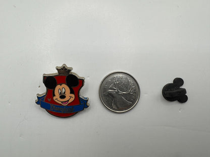 DLR Disney Mickey Mouse Crests Hidden Mickey Trading Pin DC2S11