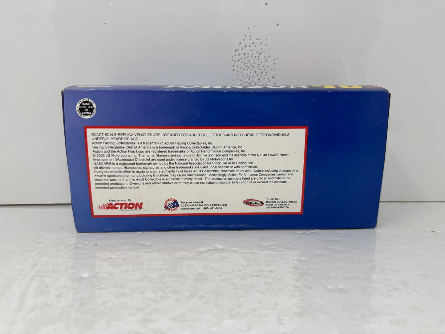 Action Nascar #48 Jimmie Johnson Lowe's Power of Pride 2002 Chevy 1:24 Diecast