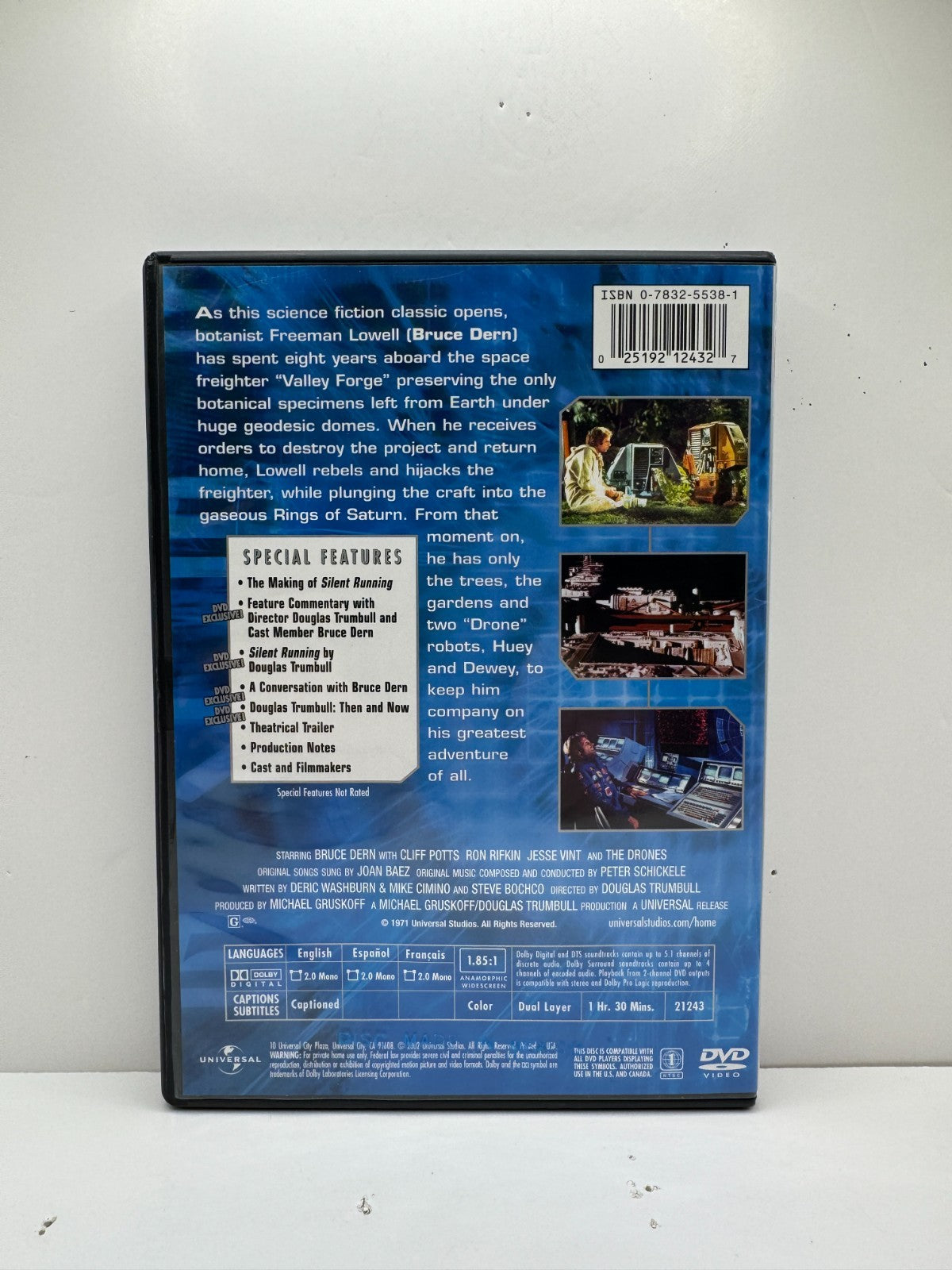 Silent Running (DVD) Bruce Dern Sci-Fi Drama