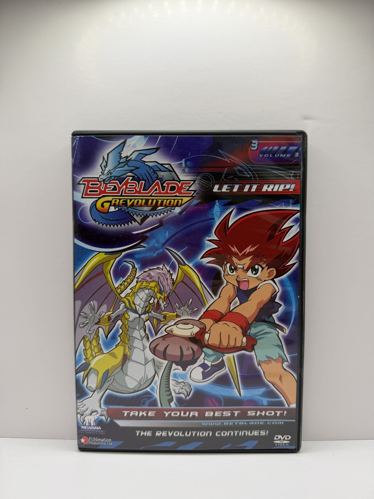 Beyblade G-Revolution Vol. 3 Let It Rip! (DVD) Anime