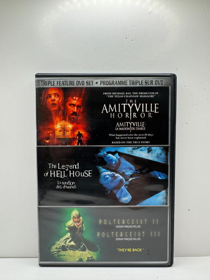 Amityville Horror / Hell House / Poltergeist II III (DVD) Horror Collection