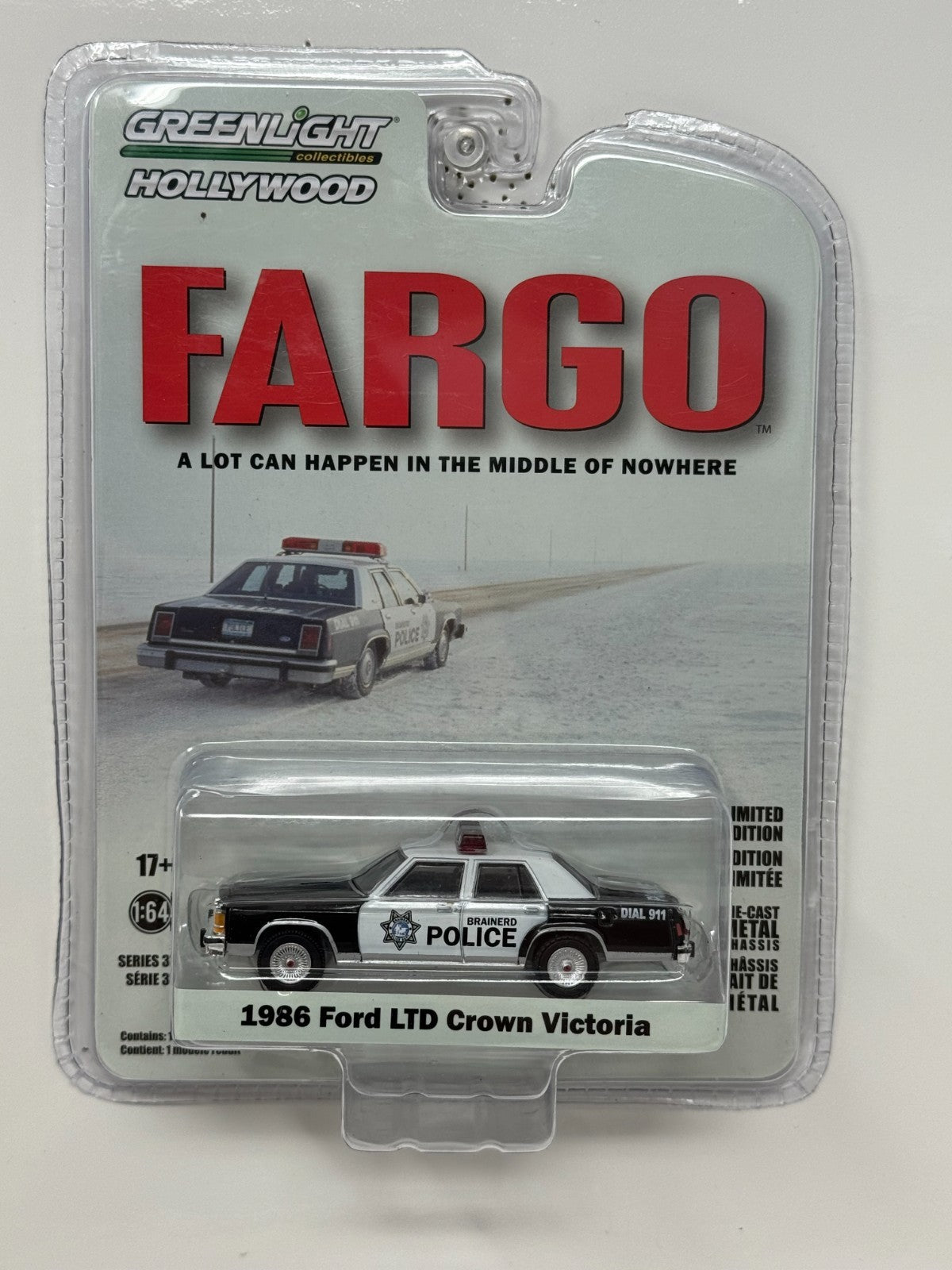 Greenlight Hollywood Fargo 1986 Ford LTD Crown Victoria 1:64 Diecast