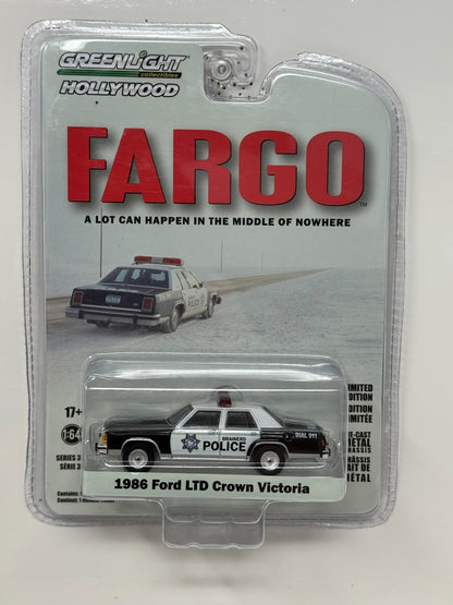 Greenlight Hollywood Fargo 1986 Ford LTD Crown Victoria 1:64 Diecast