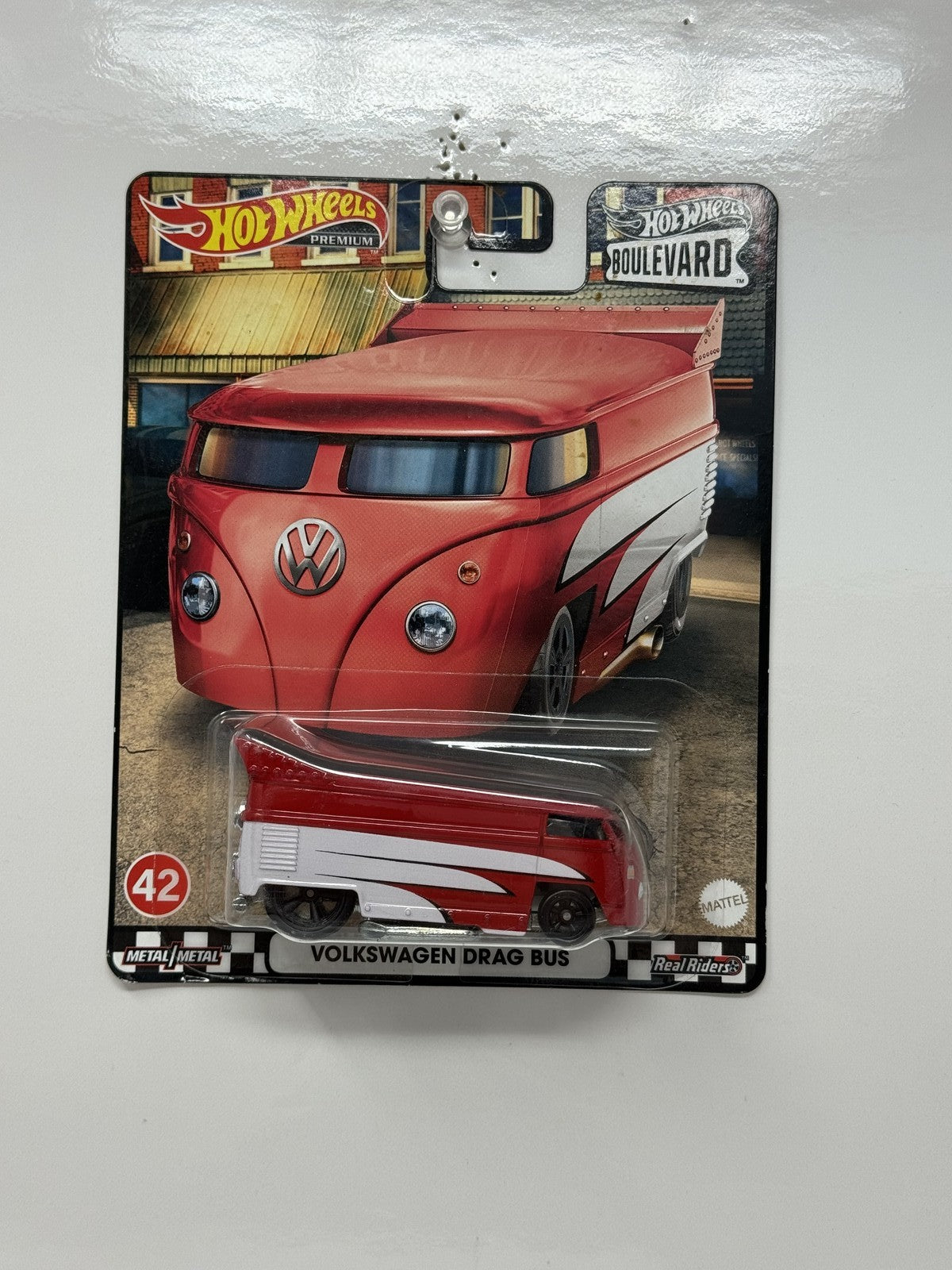 Hot Wheels Premium Boulevard #42 Volkswagen Drag Bus 1:64 Diecast