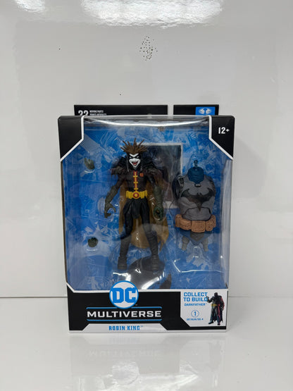 McFarlane DC Multiverse Death Metal Robin King Figure w/ Darkfather BAF