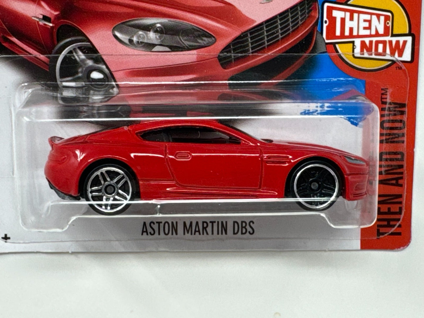 Hot Wheels Then and Now Aston Martin DBS 1:64 Diecast WHEEL ERROR