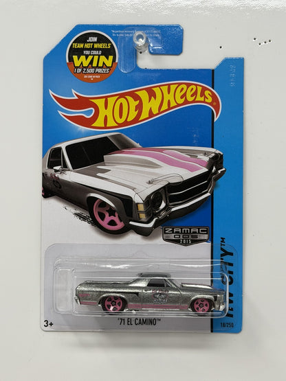 Hot Wheels ZAMAC HW City 1971 Chevrolet El Camino 1:64 Diecast
