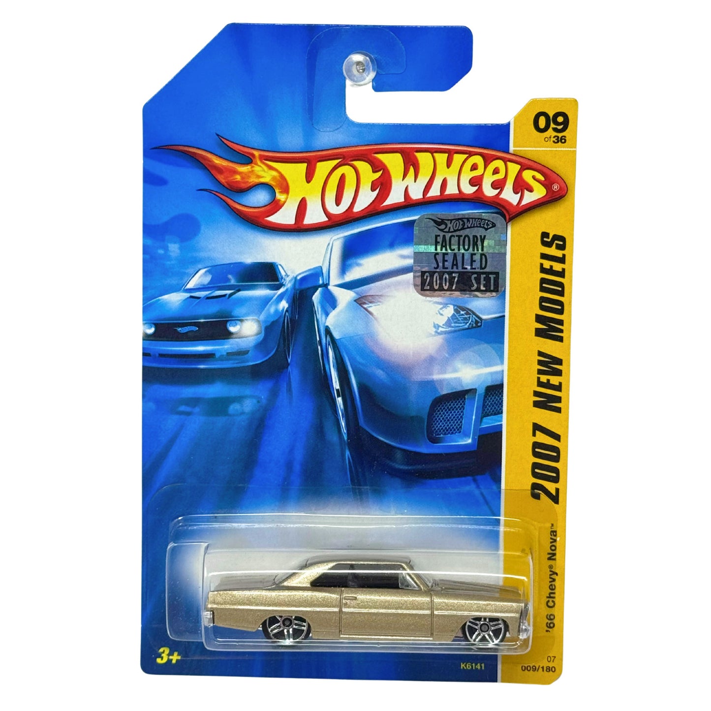 Hot Wheels 2007 New Models 1966 Chevy Nova 1:64 Diecast Factory Sealed