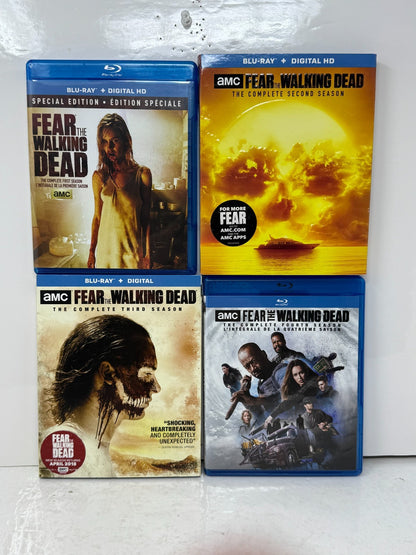 Fear the Walking Dead Seasons 1-4 (Blu-ray) Kim Dickens Horror TV Set